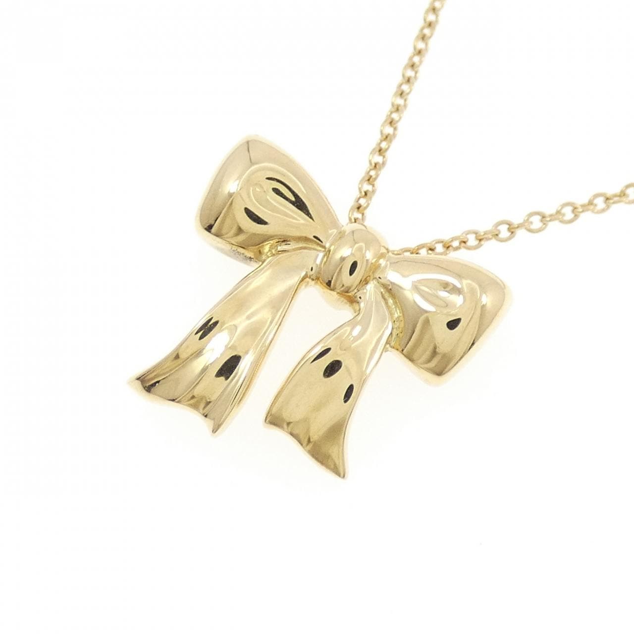 ティファニー ブルーボックスボウ ラージ ネックレス