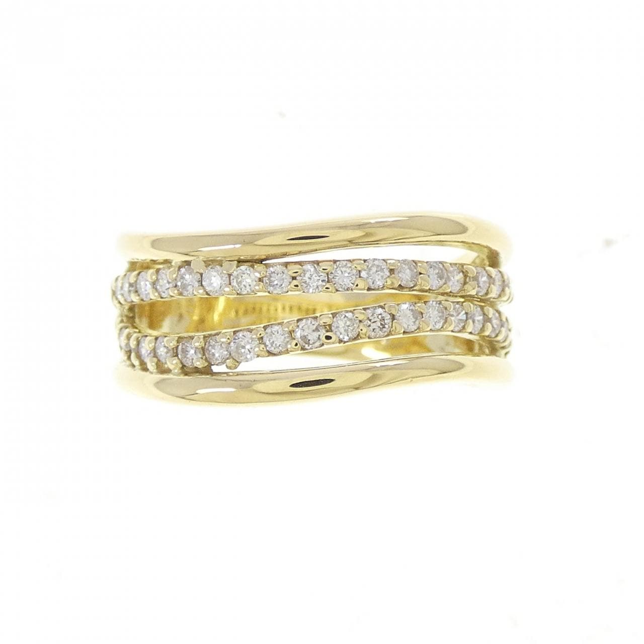 K18YG ダイヤモンド リング 0.40CT