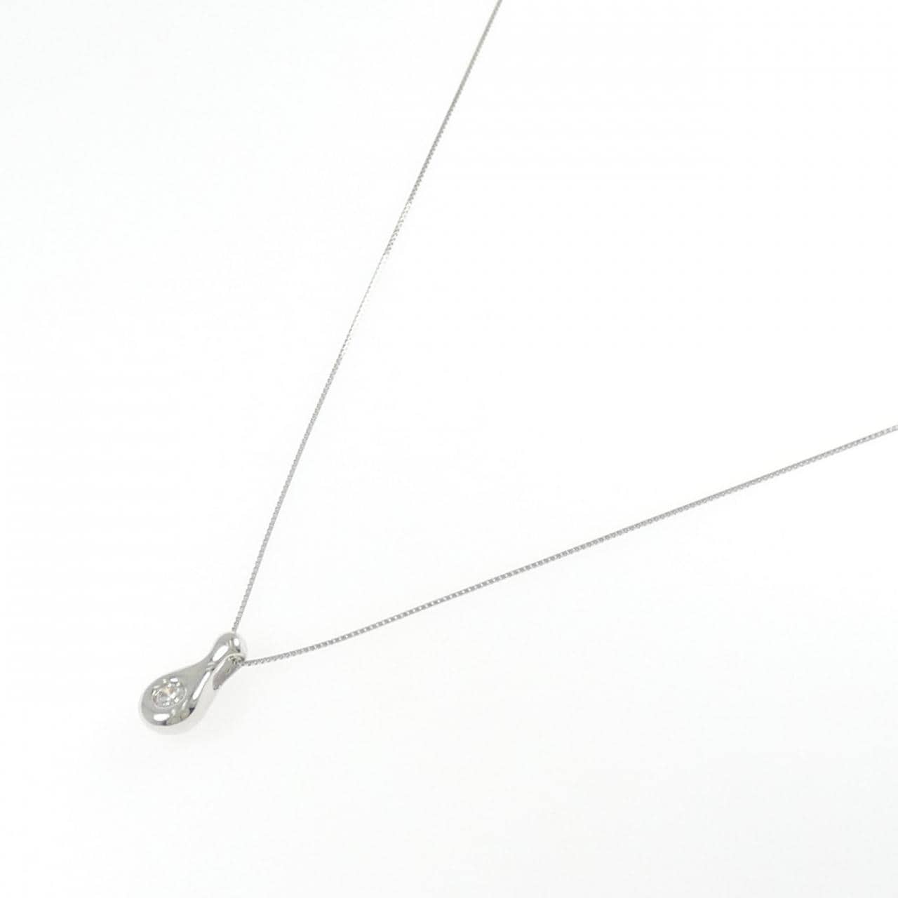 PT900/PT850 ダイヤモンド ネックレス 0.202CT