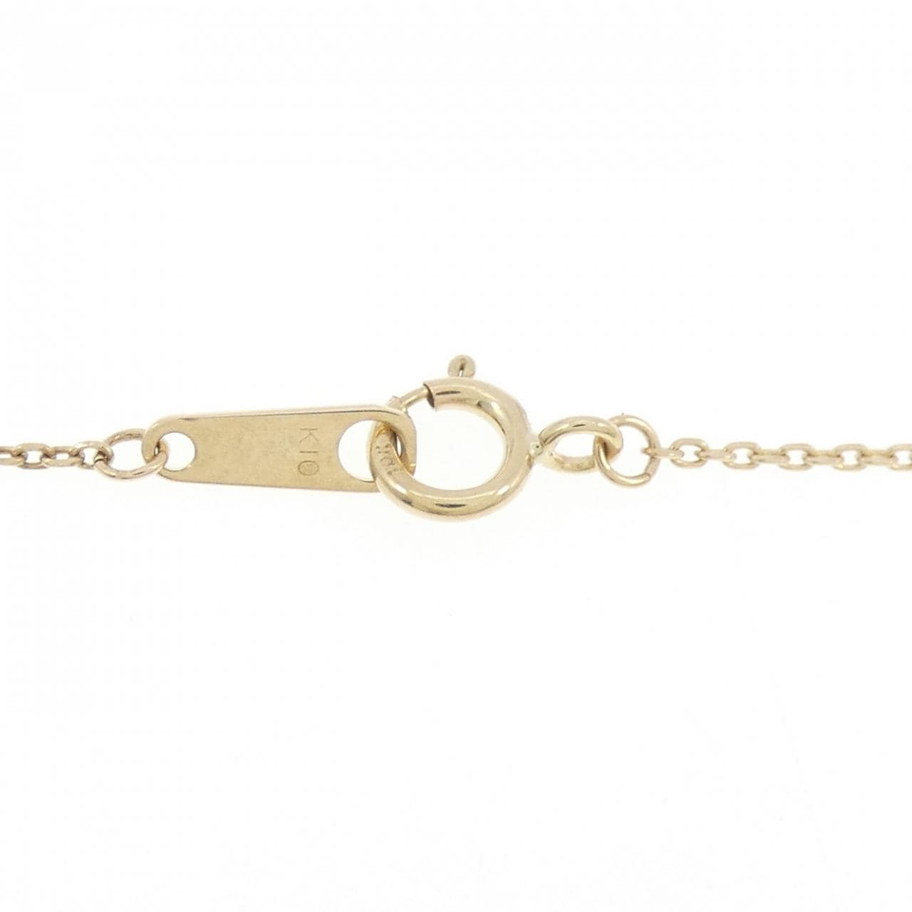 K10YG ダイヤモンド ネックレス 0.20CT