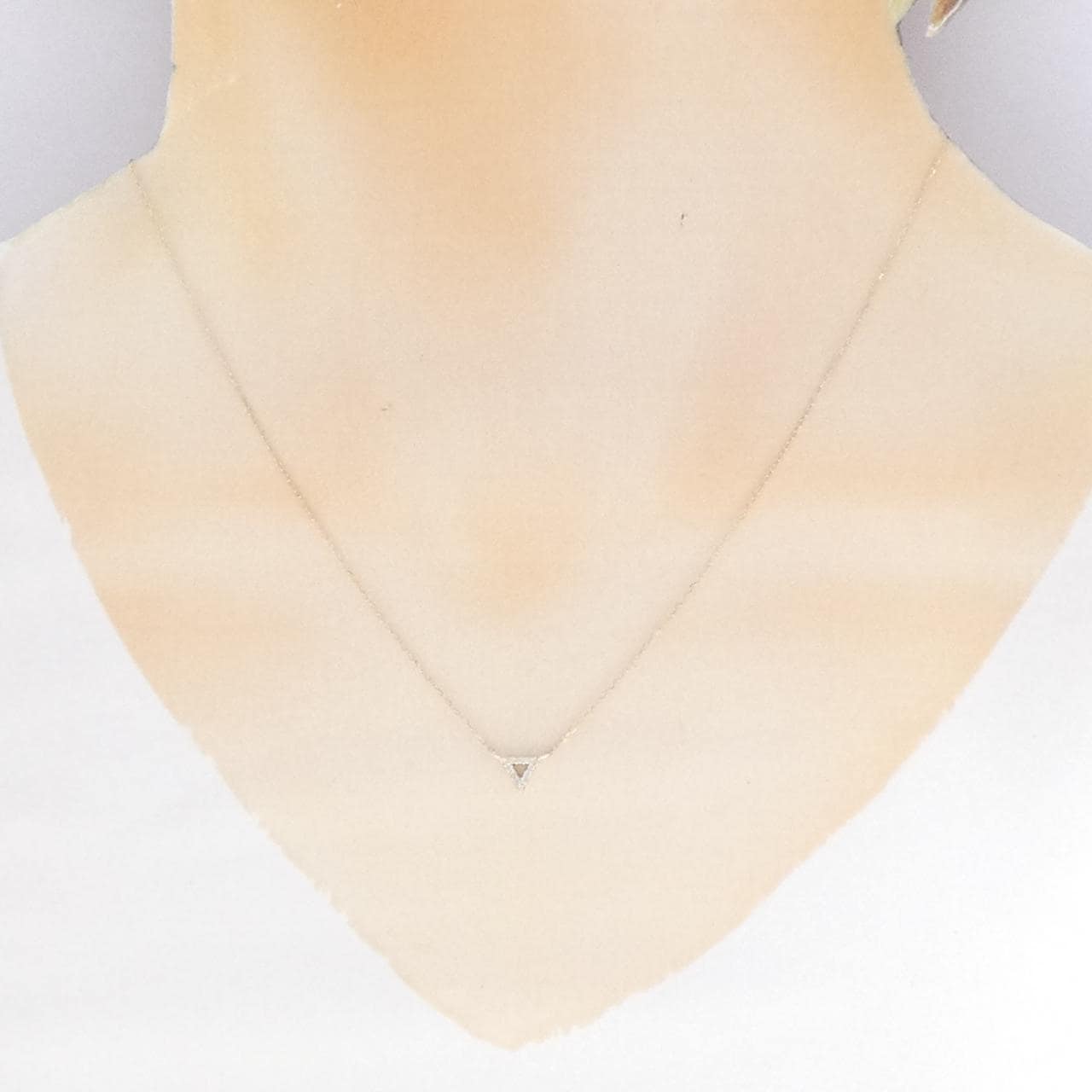 K10YG ダイヤモンド ネックレス 0.04CT