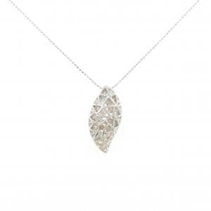 K18WG ダイヤモンド ネックレス 1.50CT