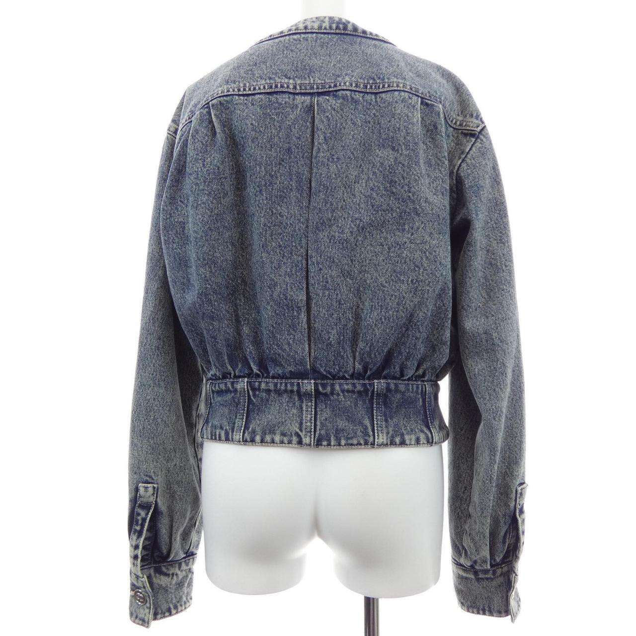 シャネル CHANEL LOOK26 P80310V72625 25B デニムジャケット