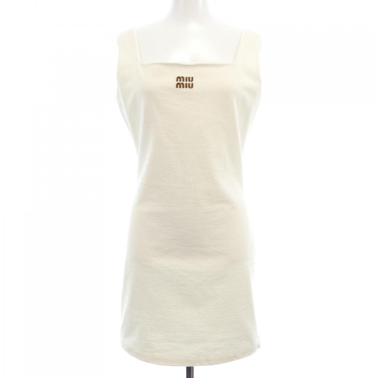 ミュウミュウ MIU MIU ジャージー ミニドレス MF6408 SOOO 1965 ワンピース