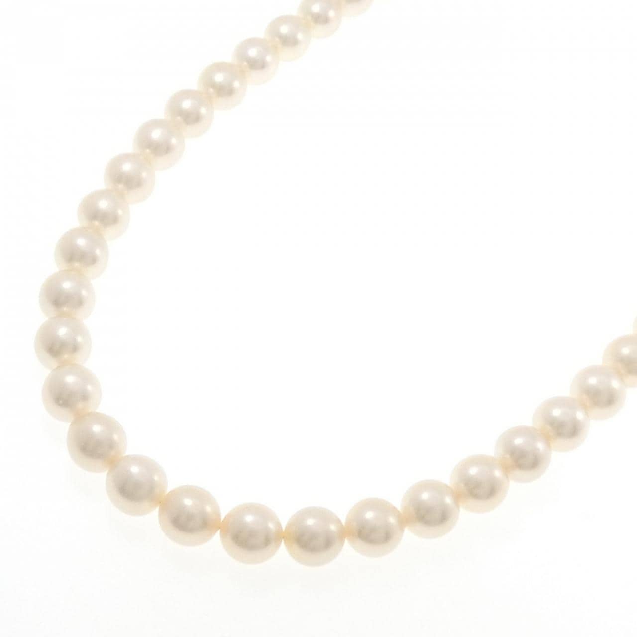 シルバークラスプ アコヤパール ネックレス 9.0mm