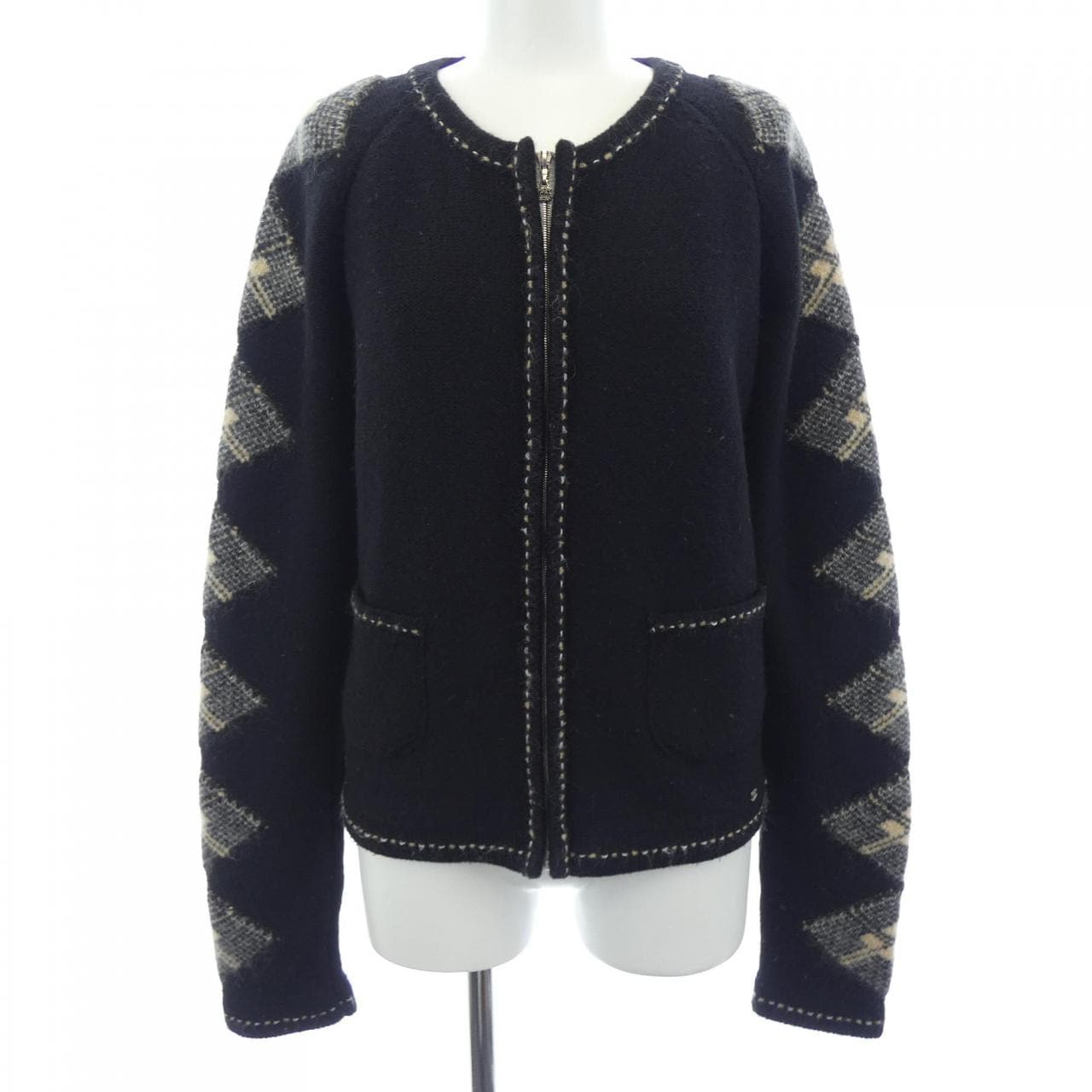 【ヴィンテージ】シャネル CHANEL P19799V01154 02A カーディガン