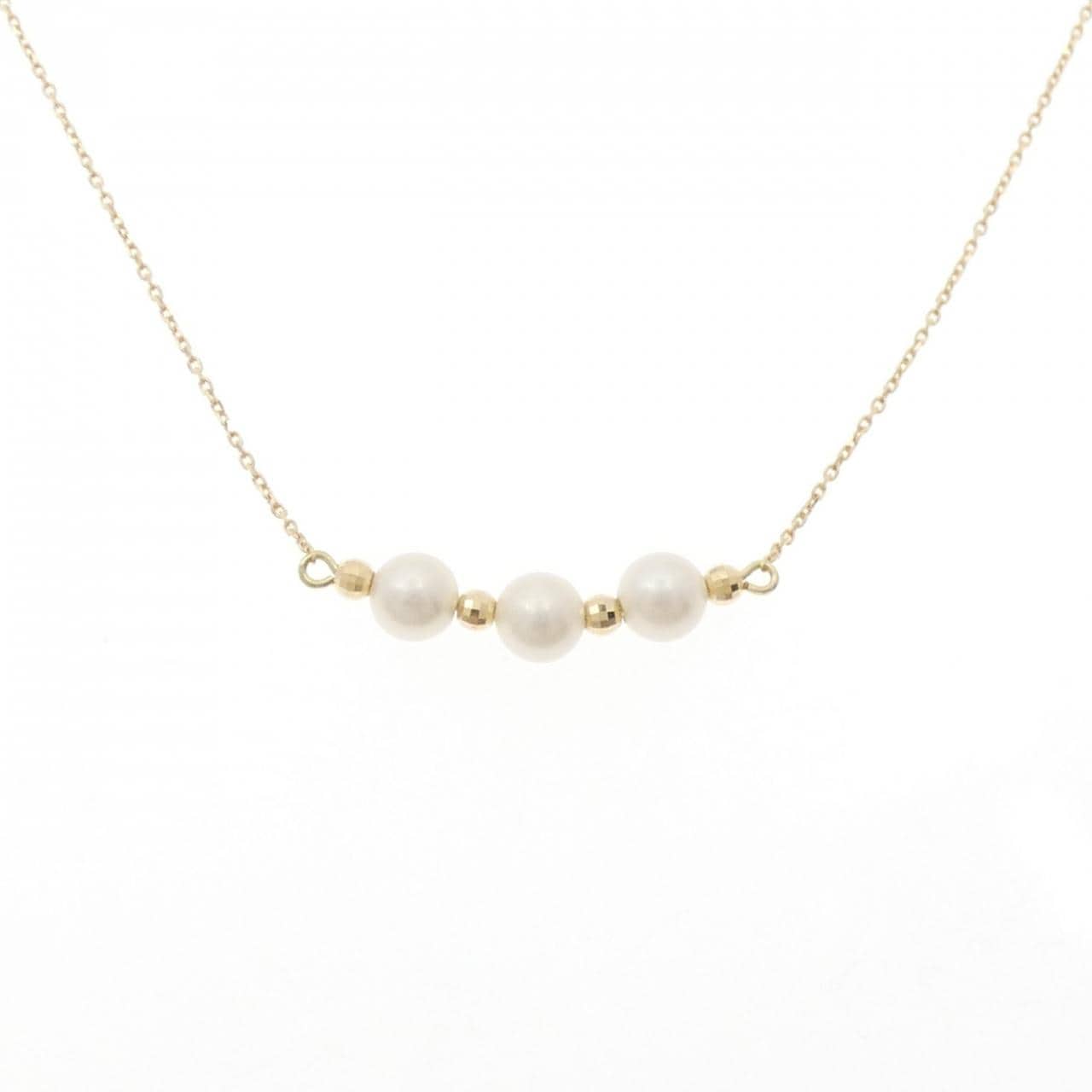 K18YG Akoya珍珠項鍊