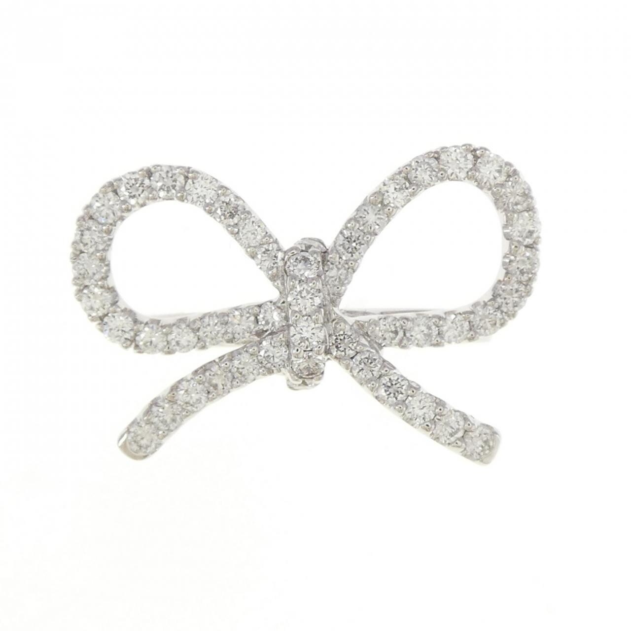 Bijou de M Bowknot Ring L Ring 0.66CT