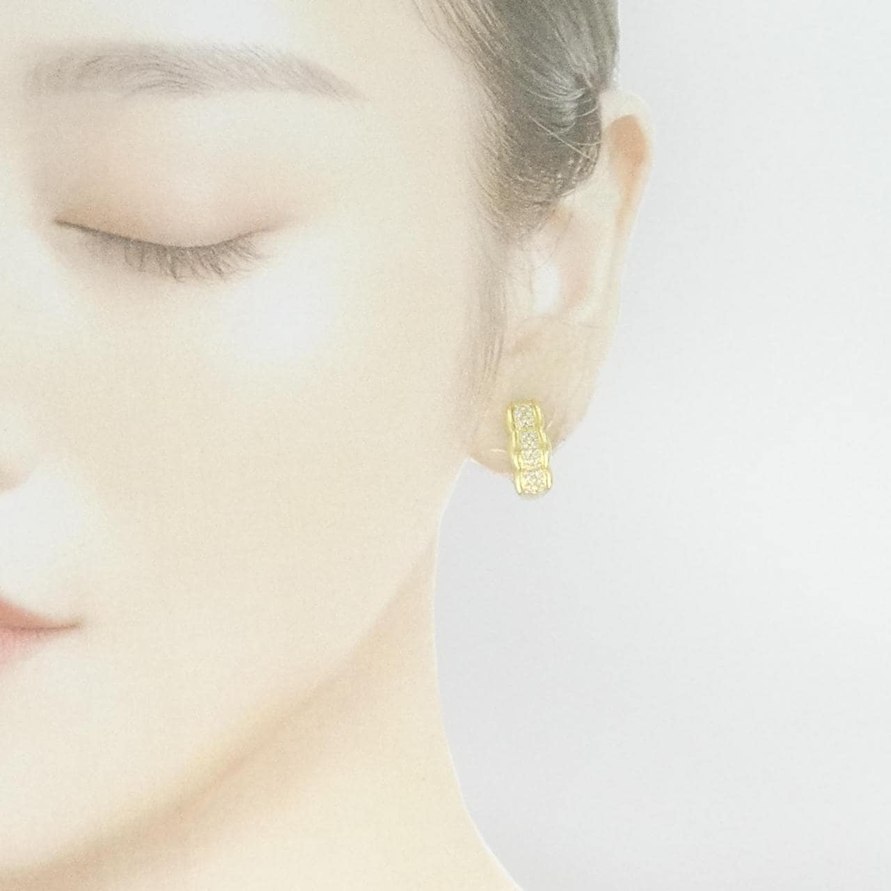 K18YG ダイヤモンド ピアス/イヤリング 0.40CT