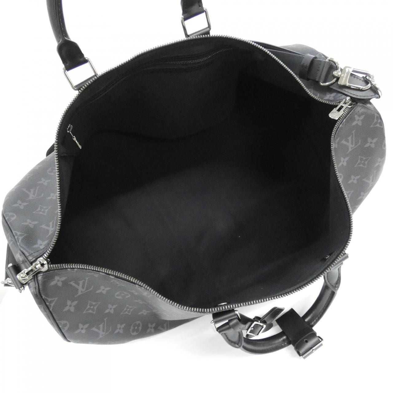 ルイヴィトン モノグラム エクリプス キーポル バンドリエール 55cm M40605 ボストンバッグ