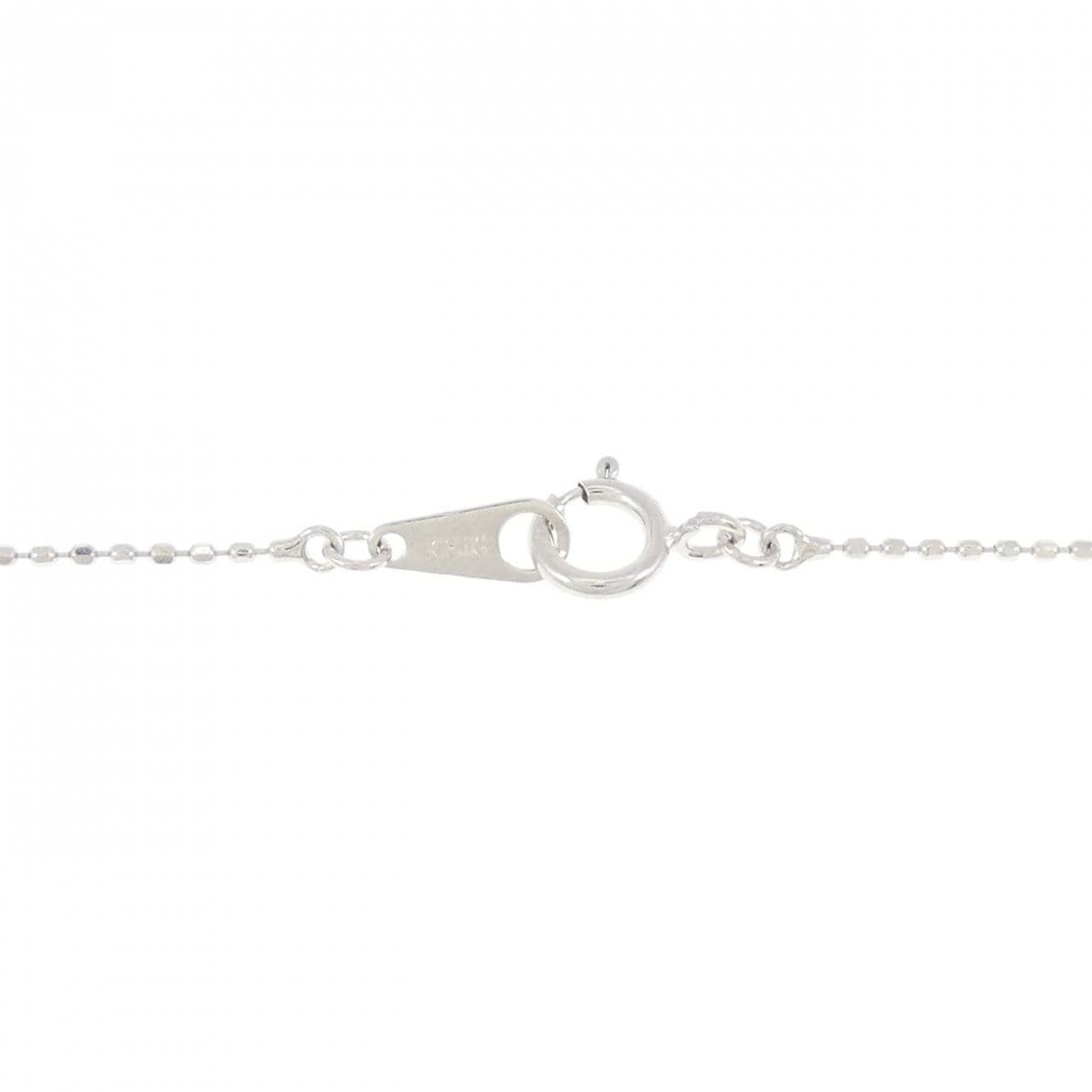 K18WG ダイヤモンド ネックレス 0.30CT