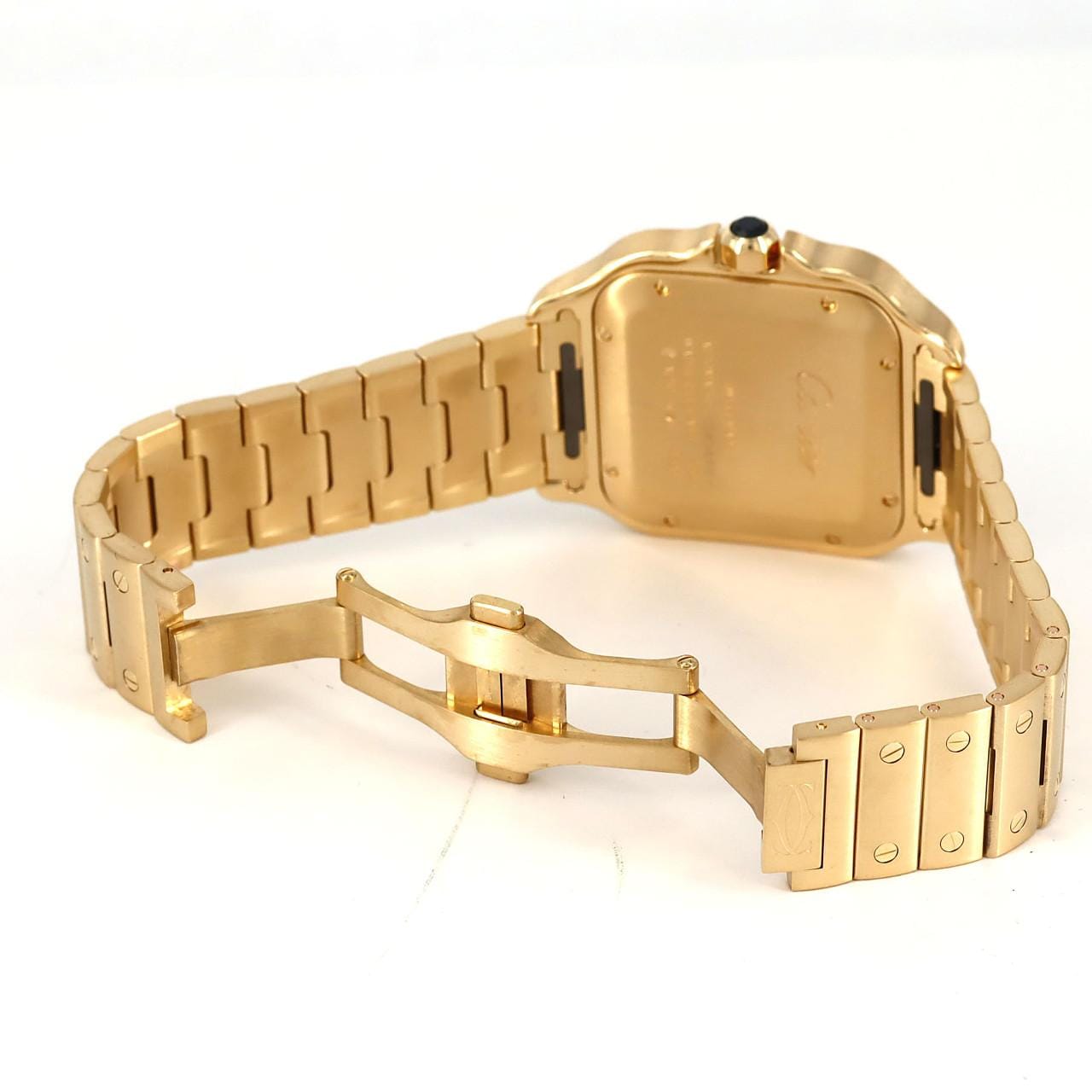 カルティエ サントスドゥカルティエLM YG WGSA0029 YG 自動巻