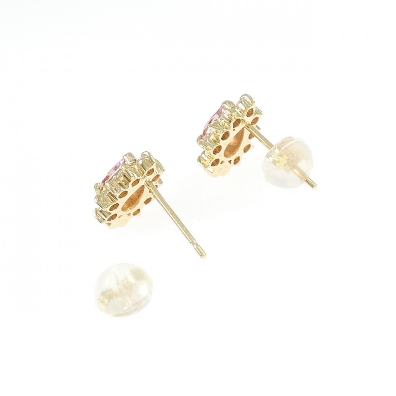 K18YG トルマリン ピアス