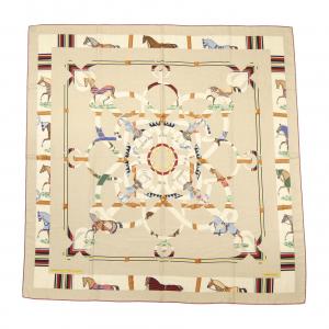 エルメス HERMES EPERON D'OR ET TENUES　DE JOUR H244216S カレジェアン140 ショール