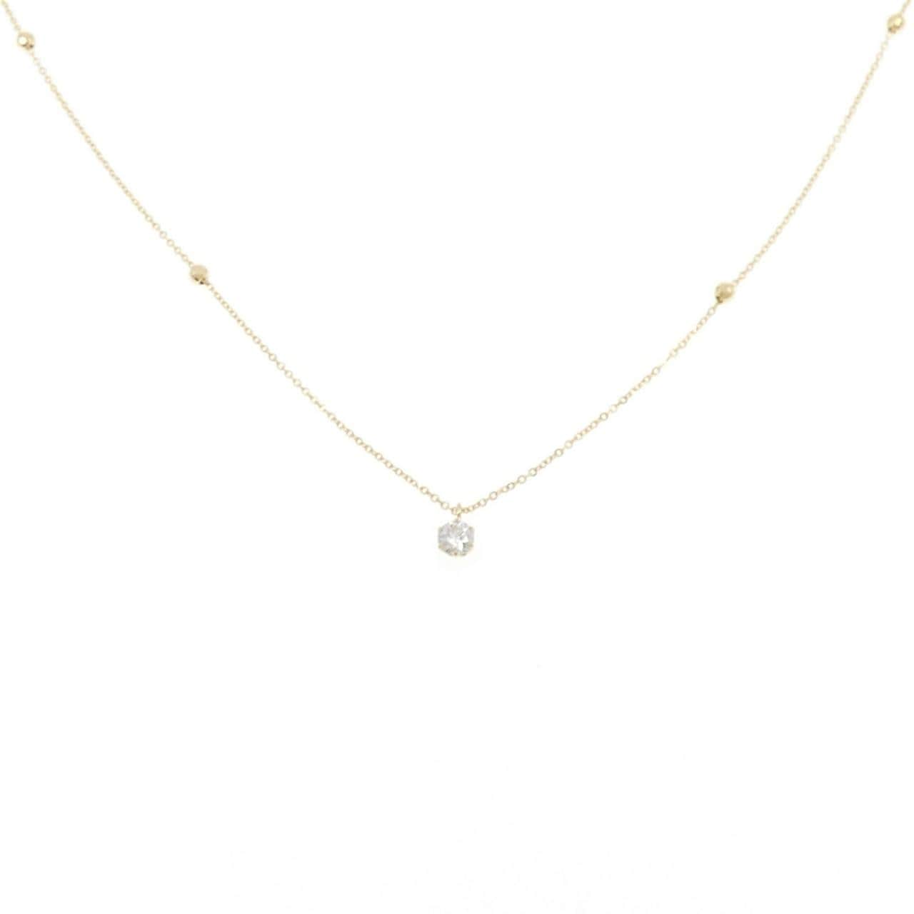 K18YG ダイヤモンド ネックレス 0.207CT