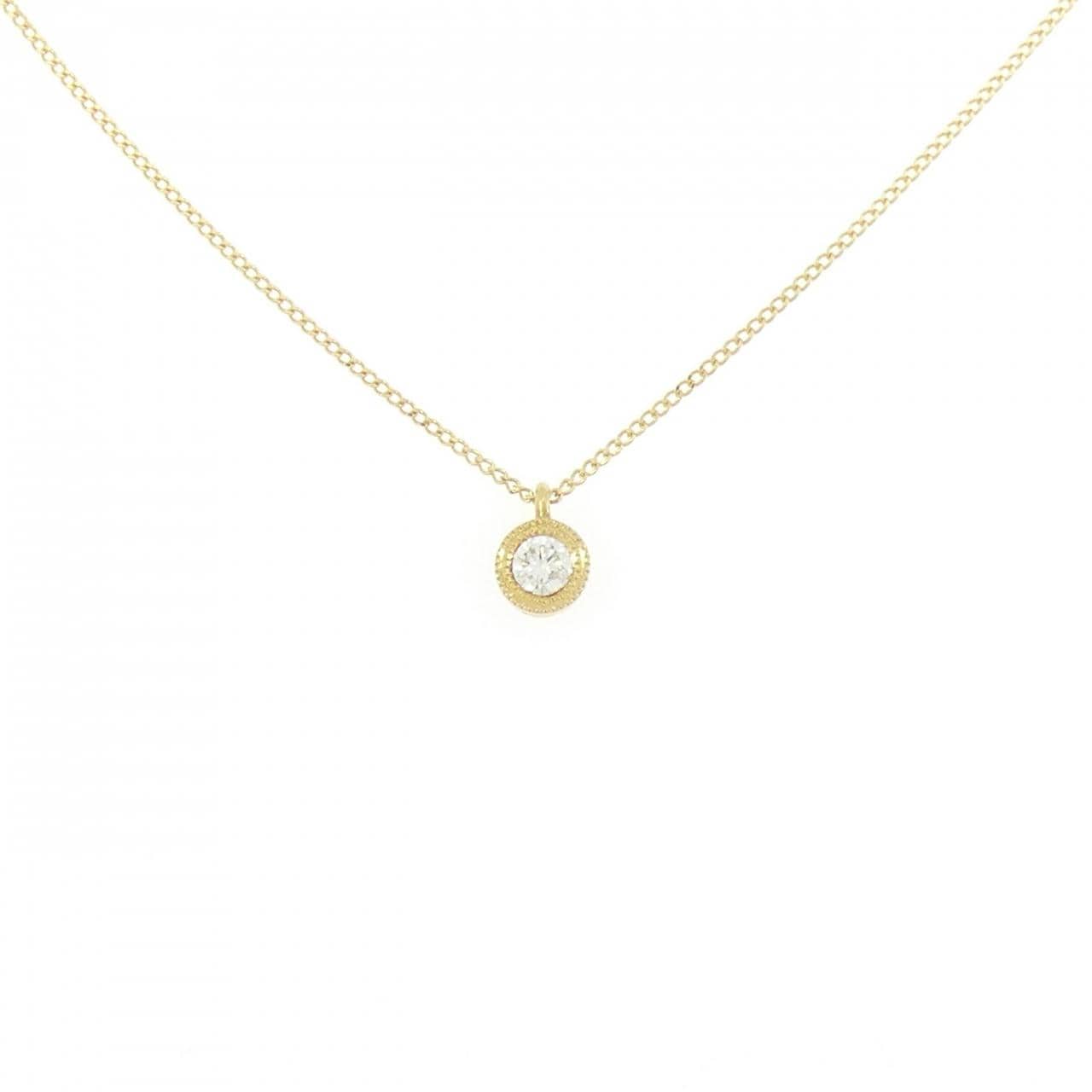 ハム レース ネックレス 0.10CT