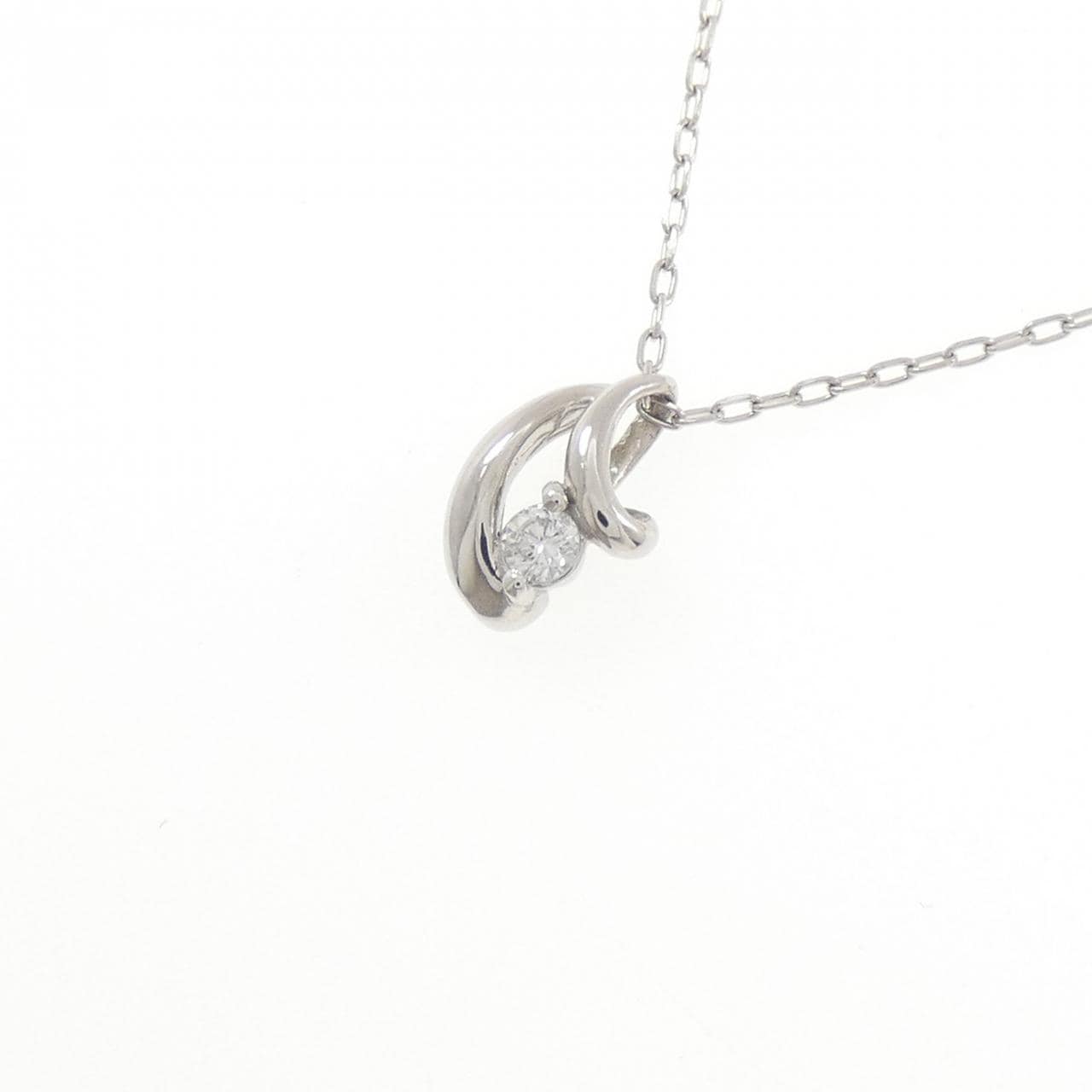 PT900/PT850 ダイヤモンド ネックレス 0.07CT