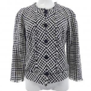 シャネル CHANEL P40606V29248 11P ノーカラージャケット