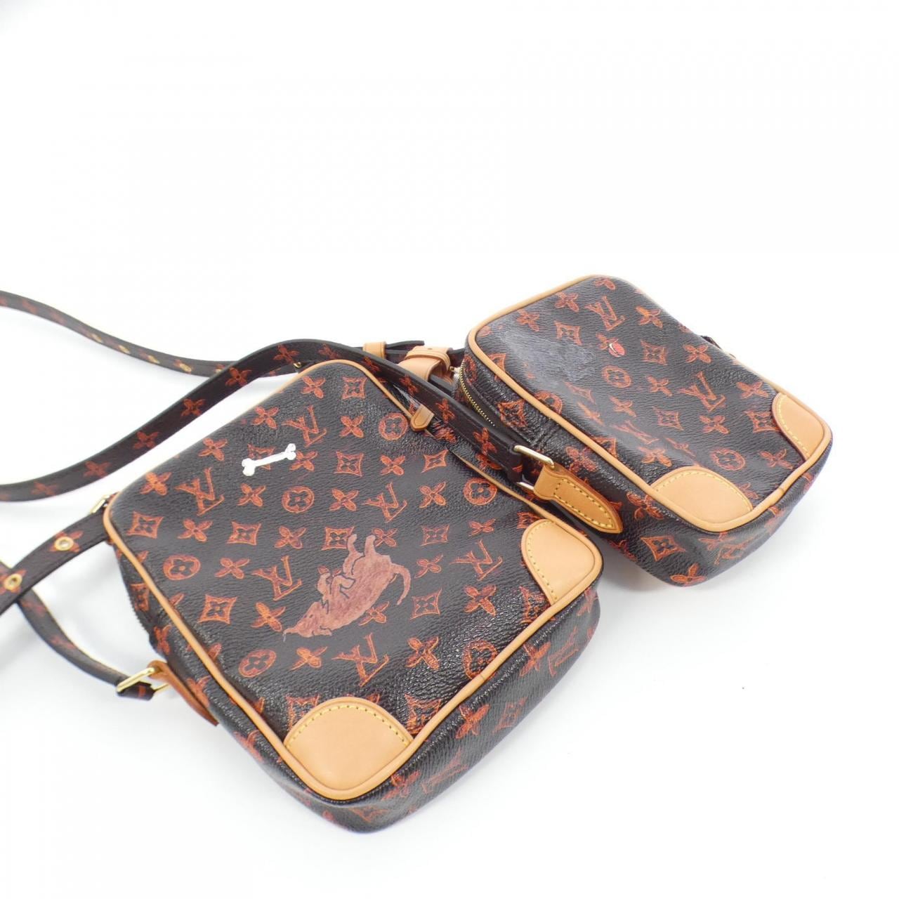 LOUIS VUITTON Cat Gram Panam Set M44399 Shoulder Bag