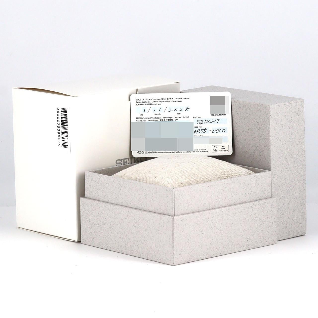 セイコー プロスペックス 6R55-00L0/SBDC217 SS 自動巻