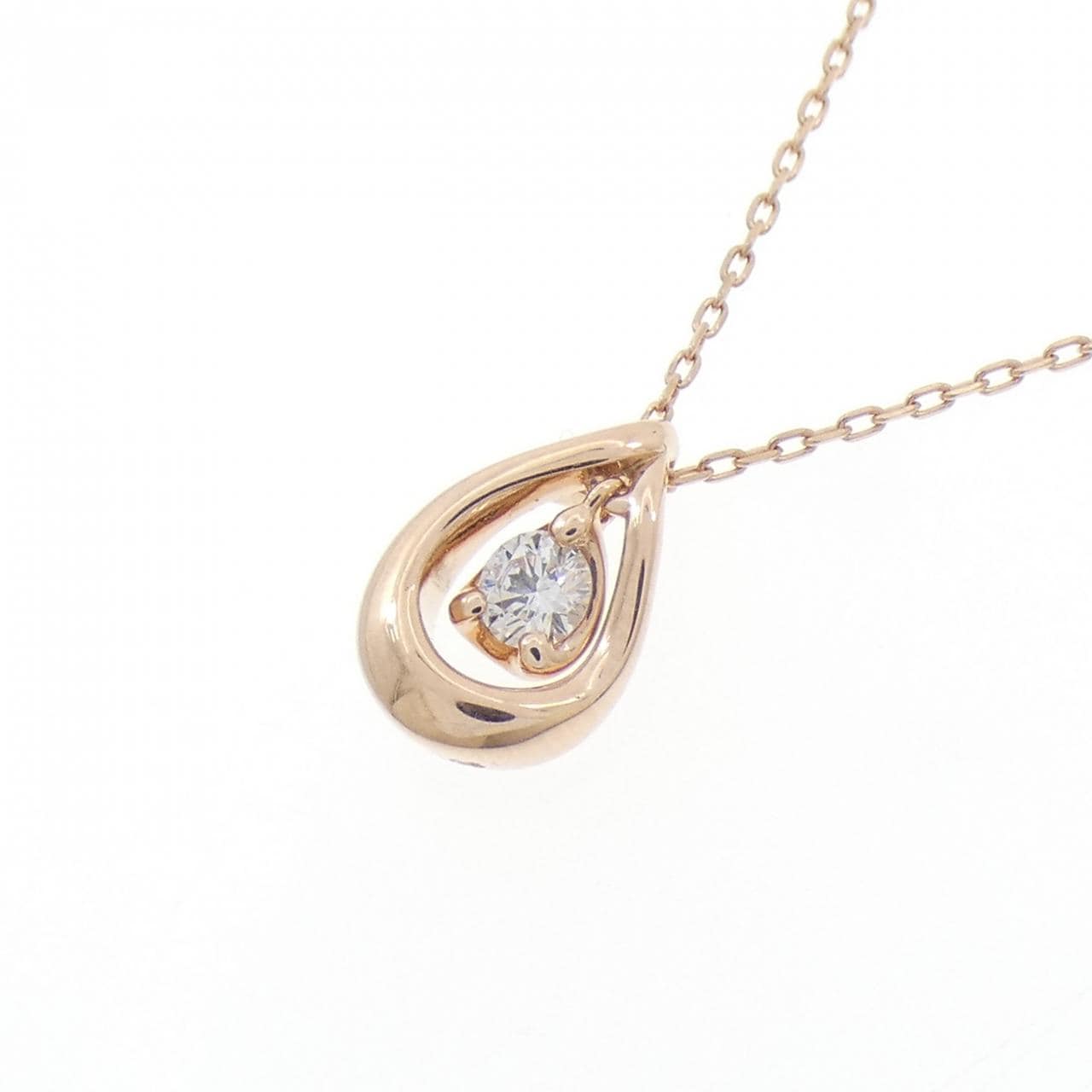 ポンテヴェキオ ダイヤモンド ネックレス 0.06CT