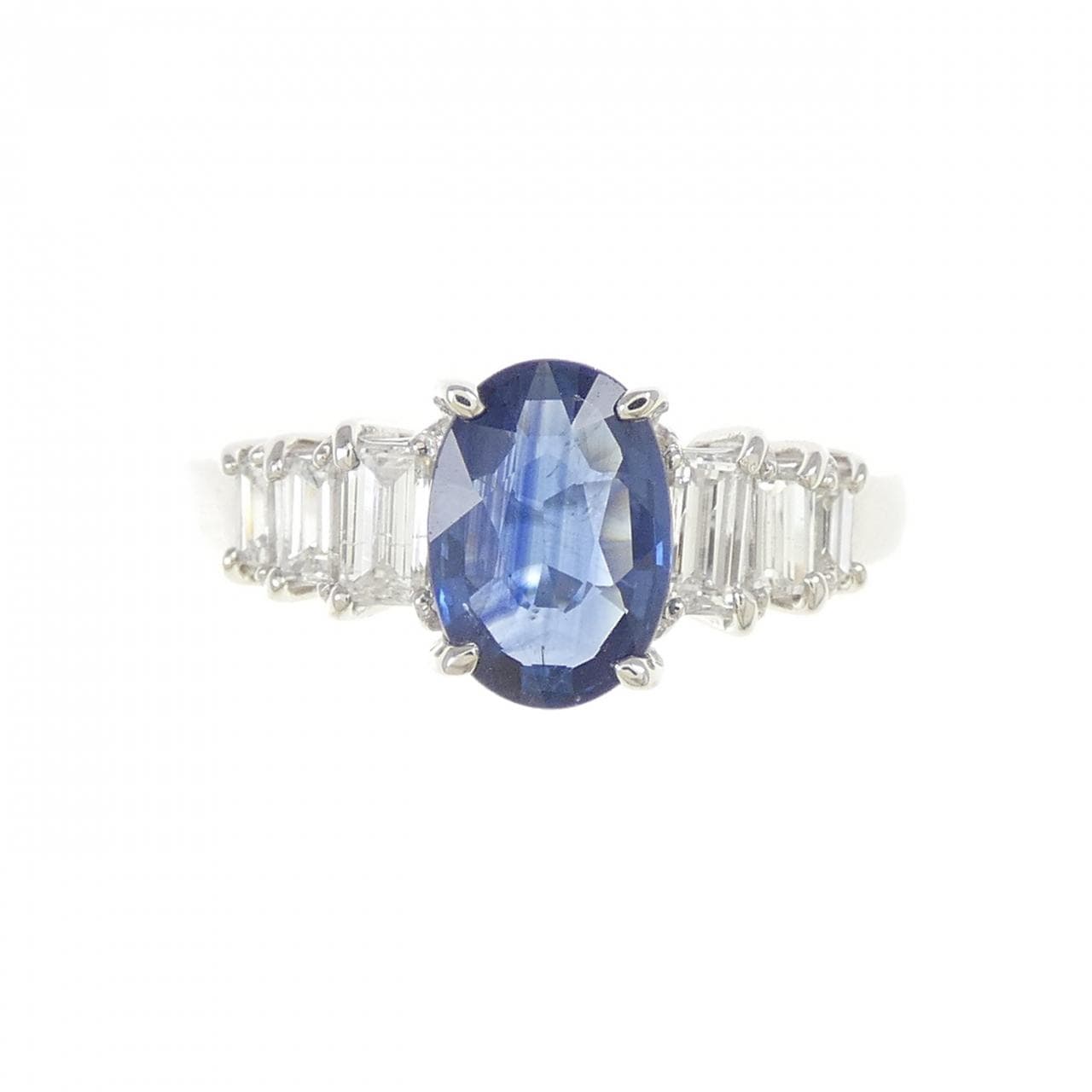 PT900 Sapphire Ring 1.11CT
