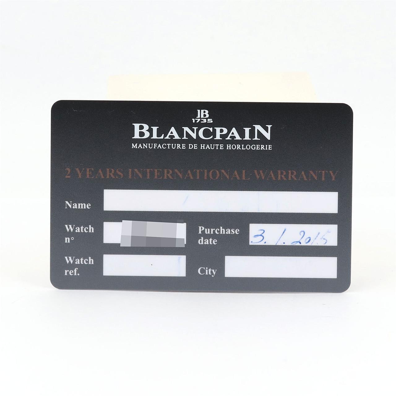 Blancpain Villeret Ultra Slim RG 6651C-3642-55A PG/RG Automatic