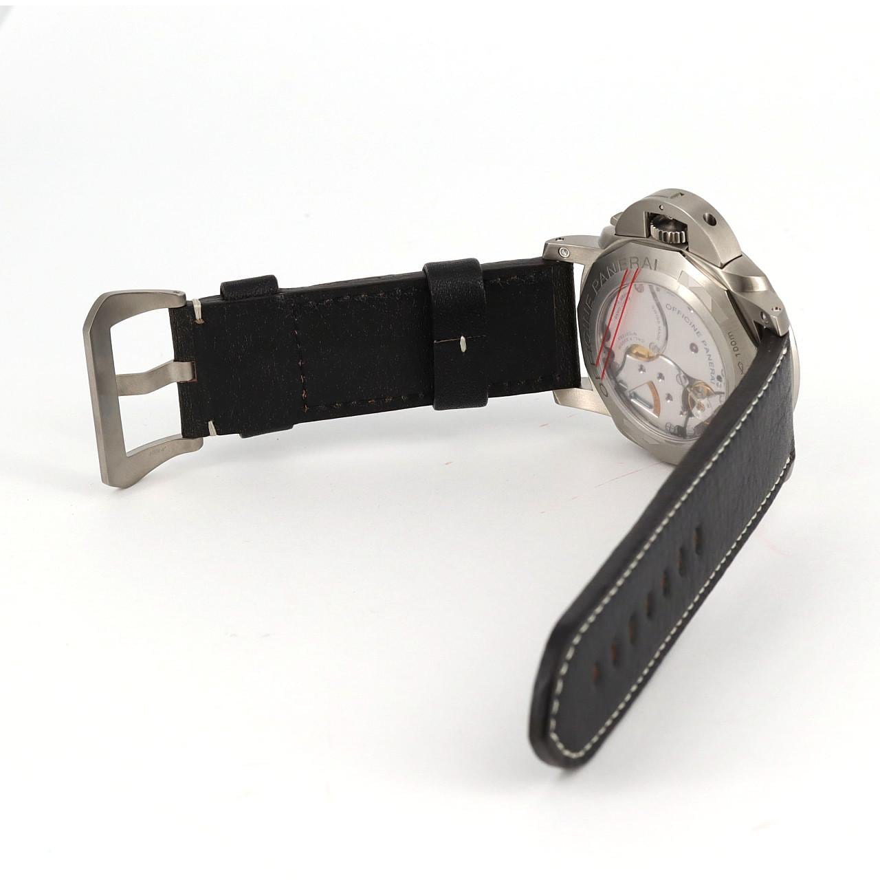 パネライ ルミノール1950レフトハンド8DAYSチタニオ PAM00368 TI 手巻