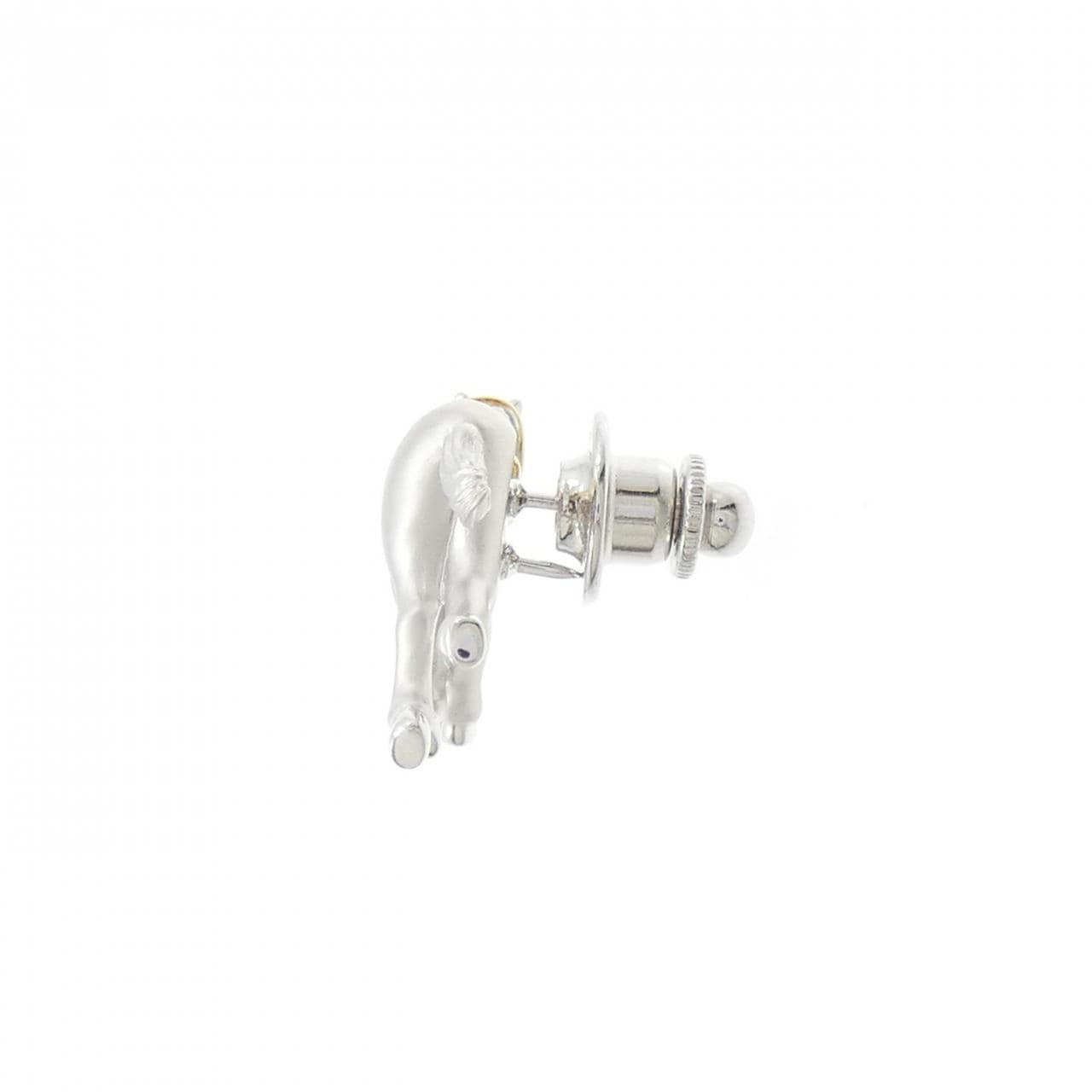 MIKIMOTO馬鑽石胸針 0.40CT