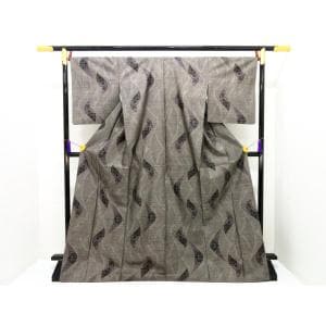 紬　九マルキ　身幅Ｌ寸【大島紬】