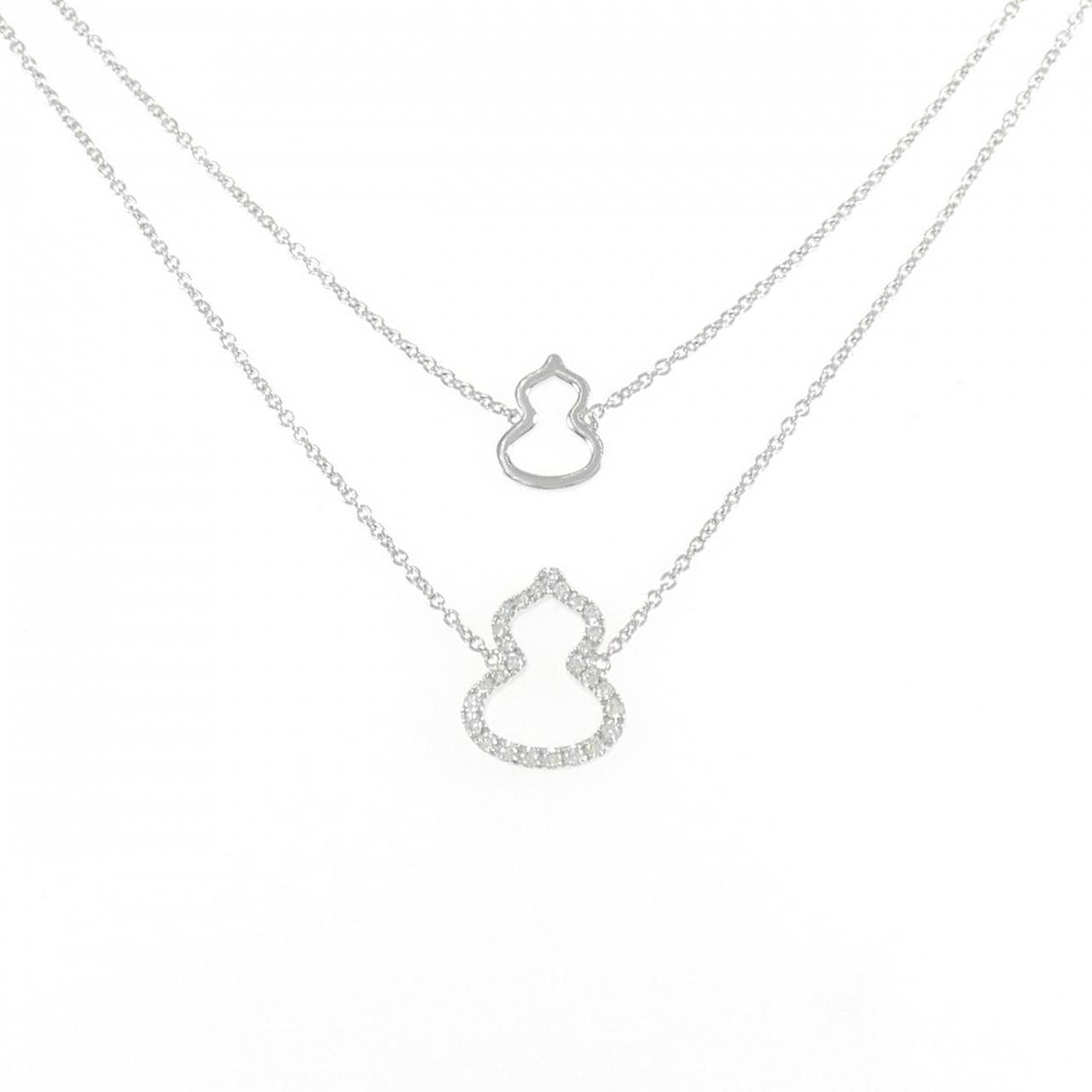 キーリン ウールー ネックレス 0.105CT