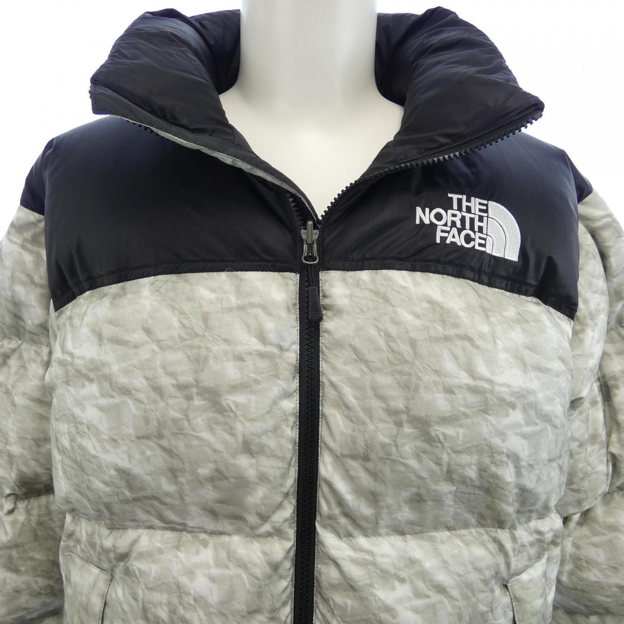 シュプリームザノースフェイス SUPREME×THE NORTH FACE PAPER PRINT NUPTSE J ダウンジャケット