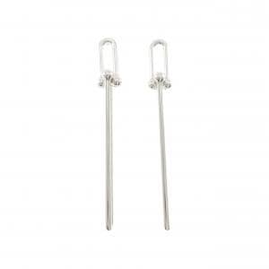 ティファニー ダブルロング リンク ピアス