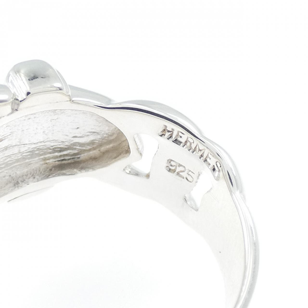 【ヴィンテージ】エルメス ブックル セリエ リング