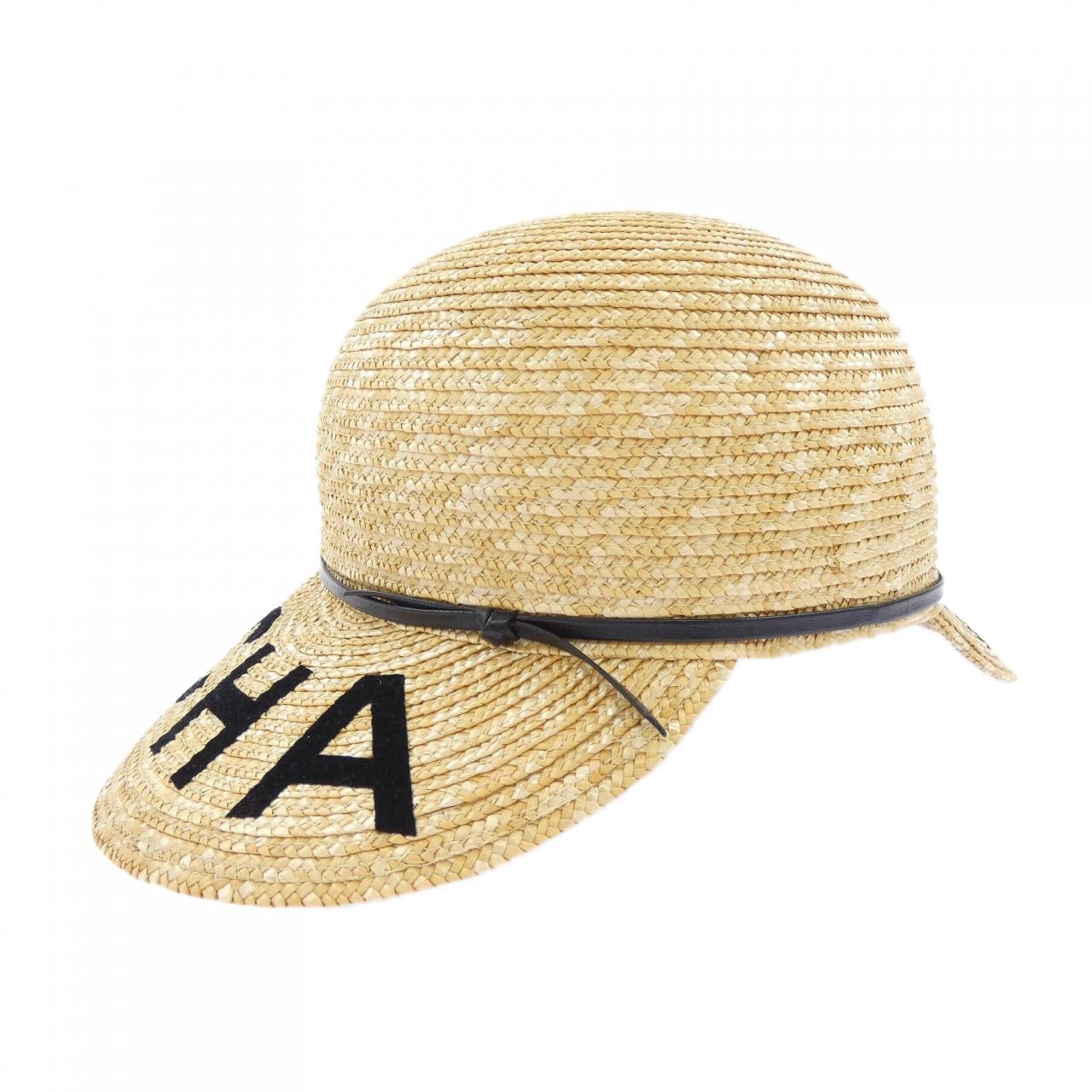 シャネル CHANEL ストローキャップ ハット