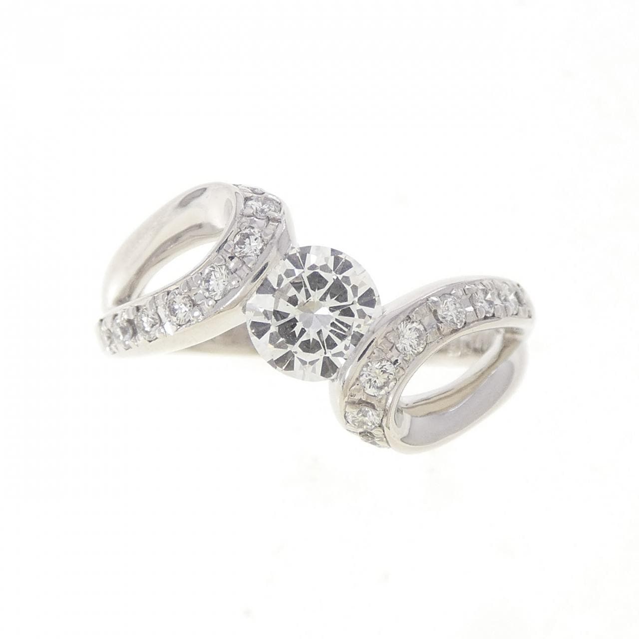 PT900 ダイヤモンド リング 0.59CT