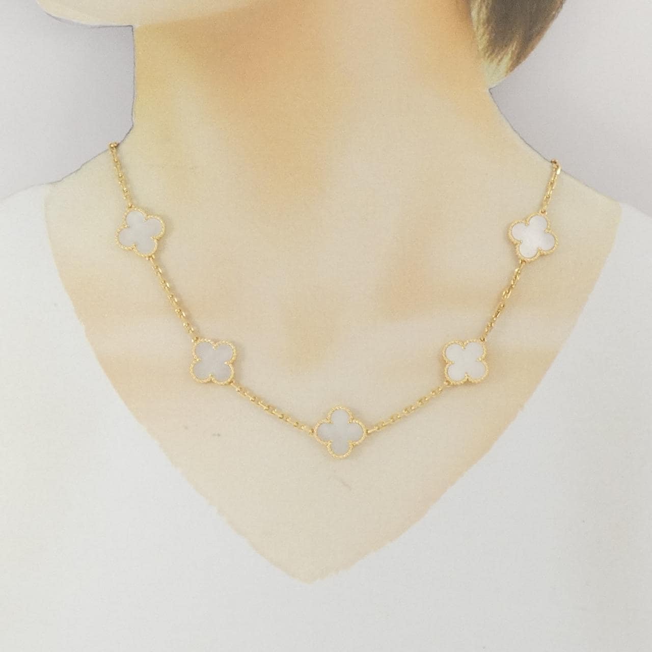 ヴァンクリーフ&アーペル ヴィンテージアルハンブラ 10モチーフ ネックレス