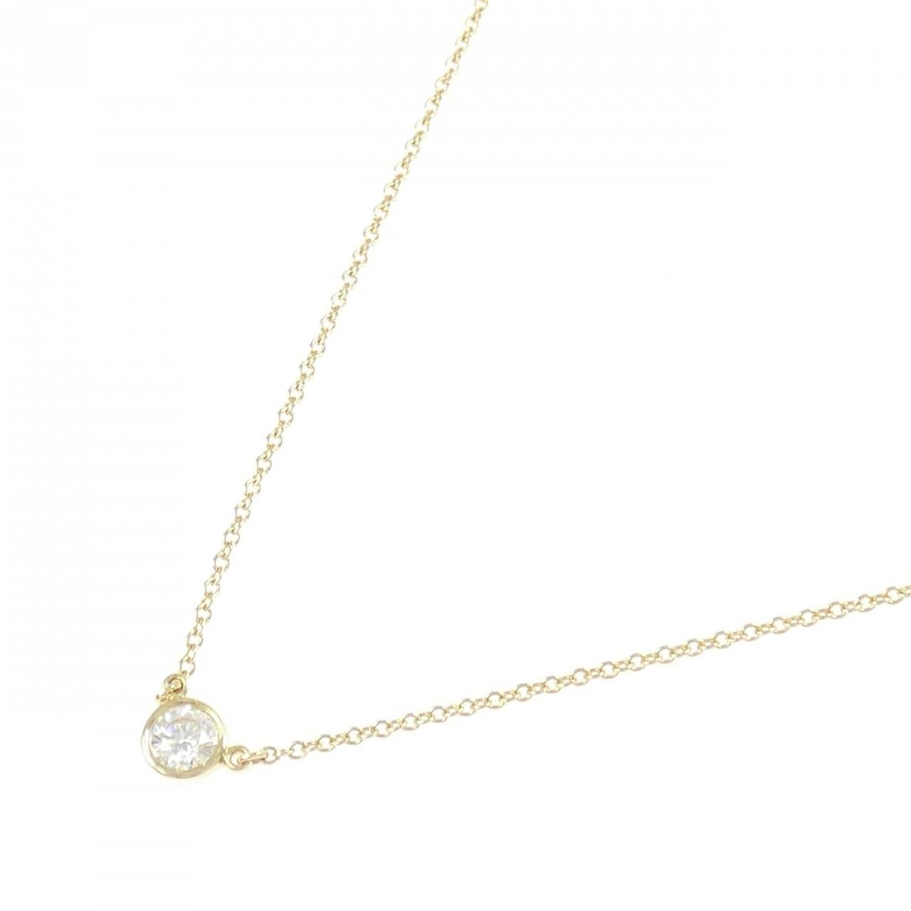 ティファニー バイザヤード ネックレス 0.23CT H IF EXT