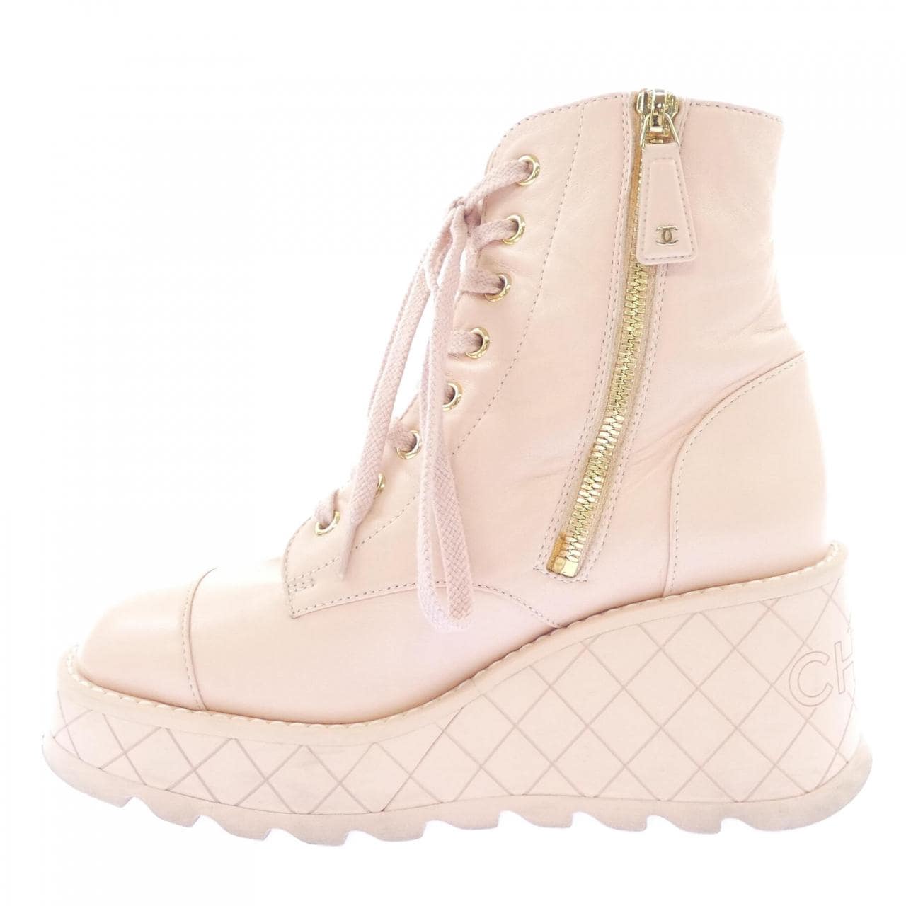 シャネル CHANEL コンバットブーツ COMBAT BOOTS G45388X01000 ブーツ