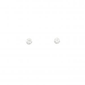 PT900 ソリティア ダイヤモンド ピアス 0.20CT