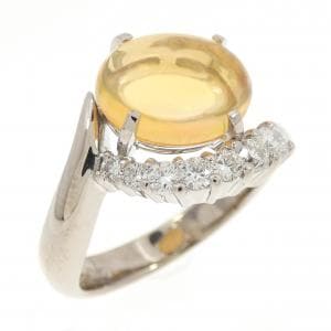 K18WG オパール リング 1.81CT