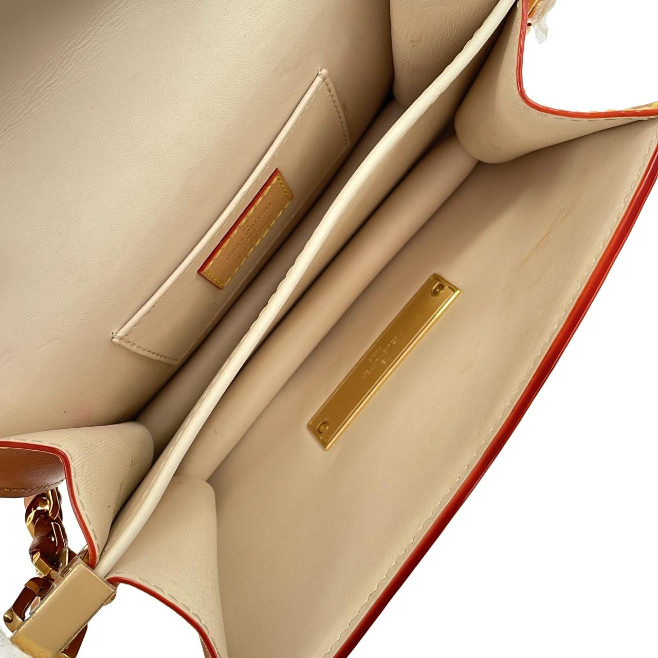 ルイヴィトン ツイード モノグラム マルチカラー ドーフィーヌ MINI M24841 ショルダーバッグ