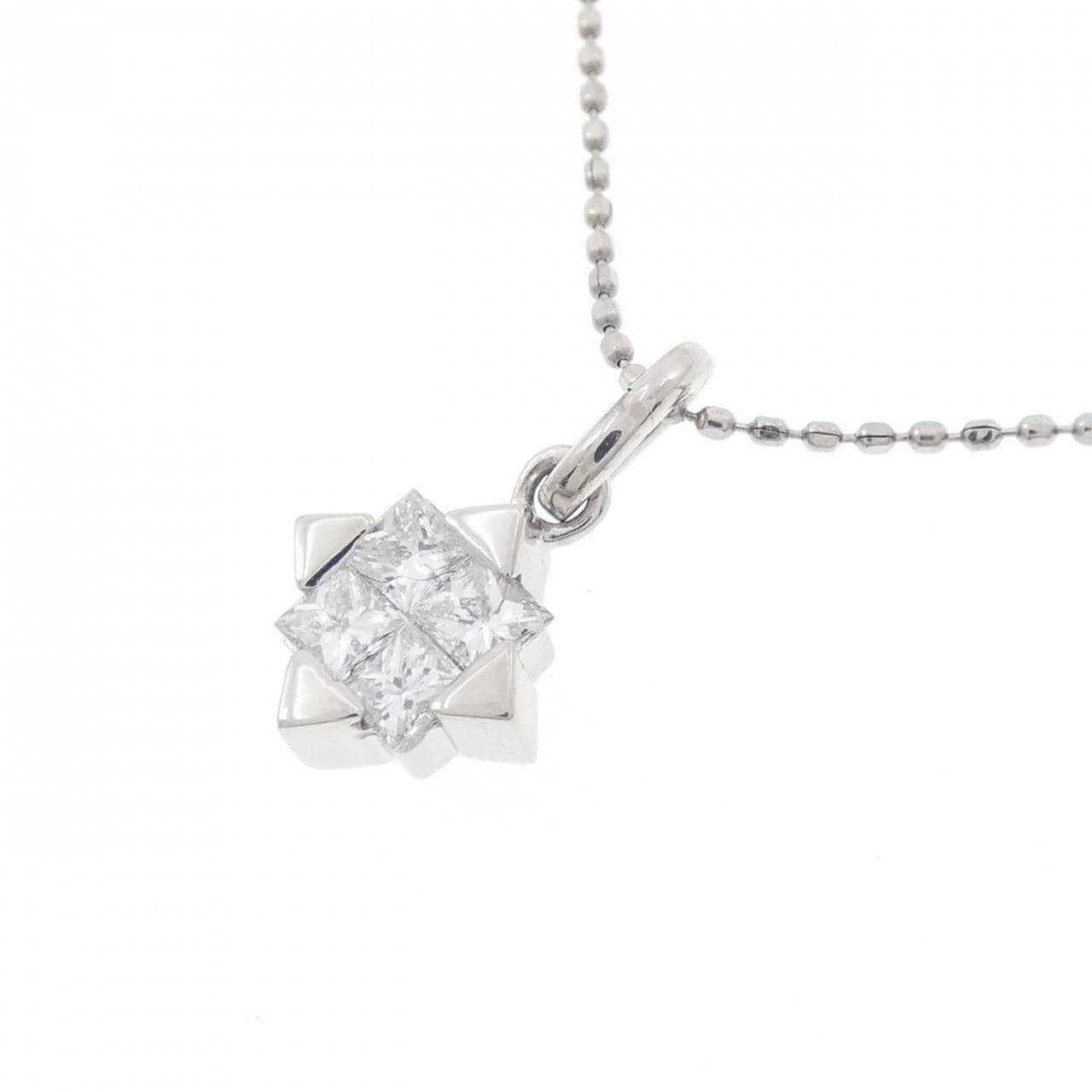 PT900/PT850 ダイヤモンド ネックレス 0.35CT