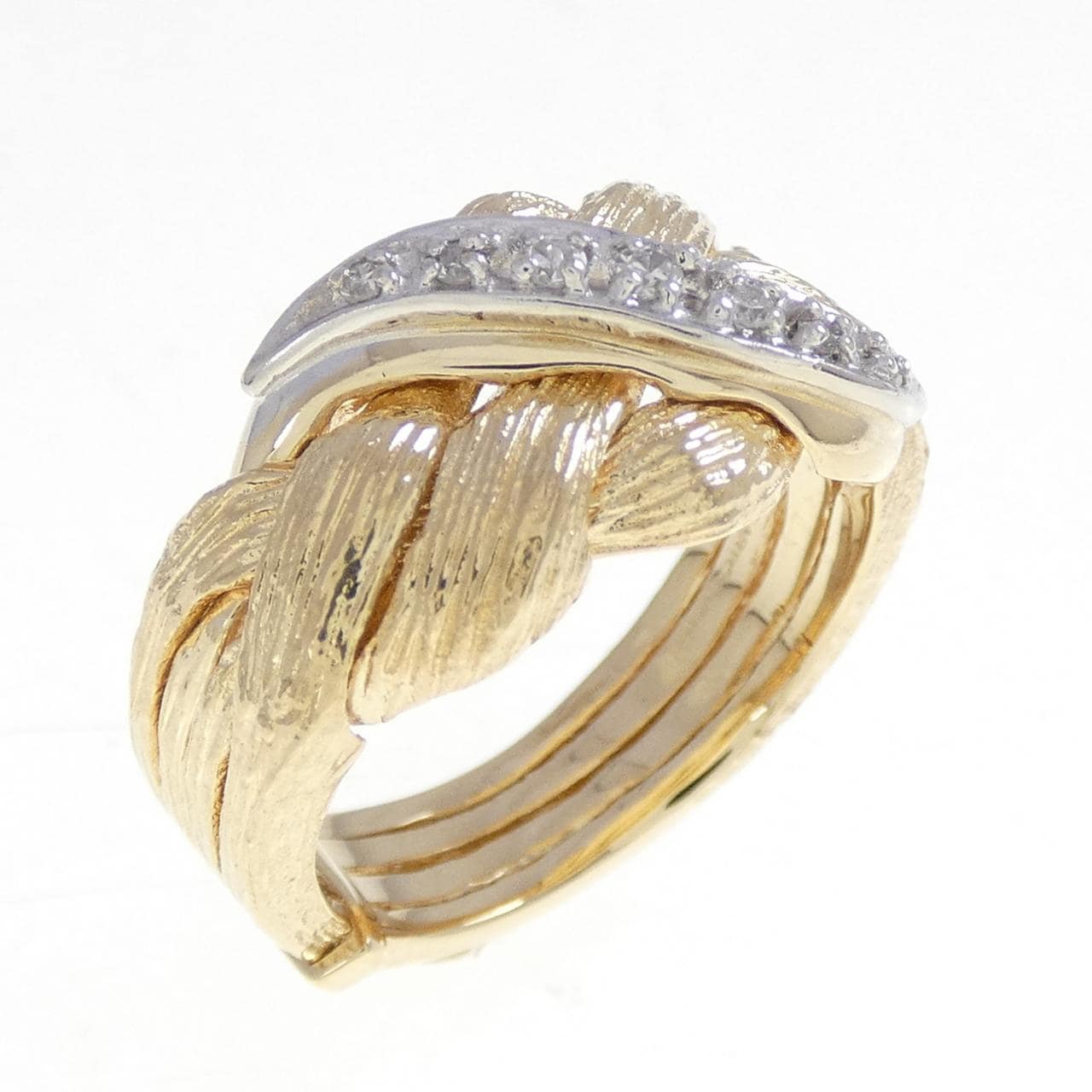 14KYG/14KWG ダイヤモンド リング