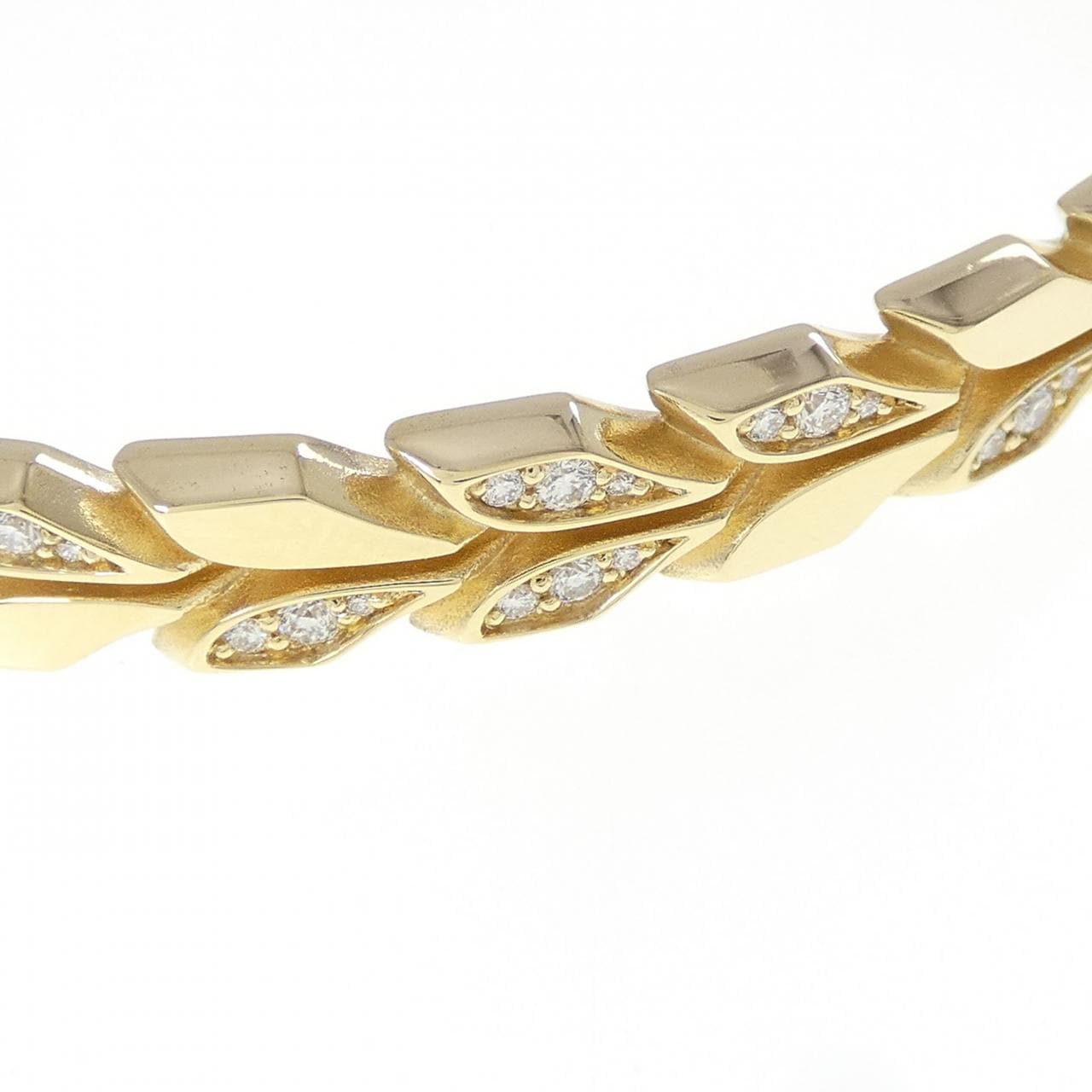 ティファニー ヴァイン ヒンジ バングル 0.46CT