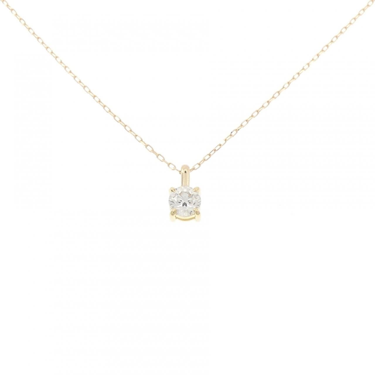 K18YG ダイヤモンド ネックレス 0.564CT