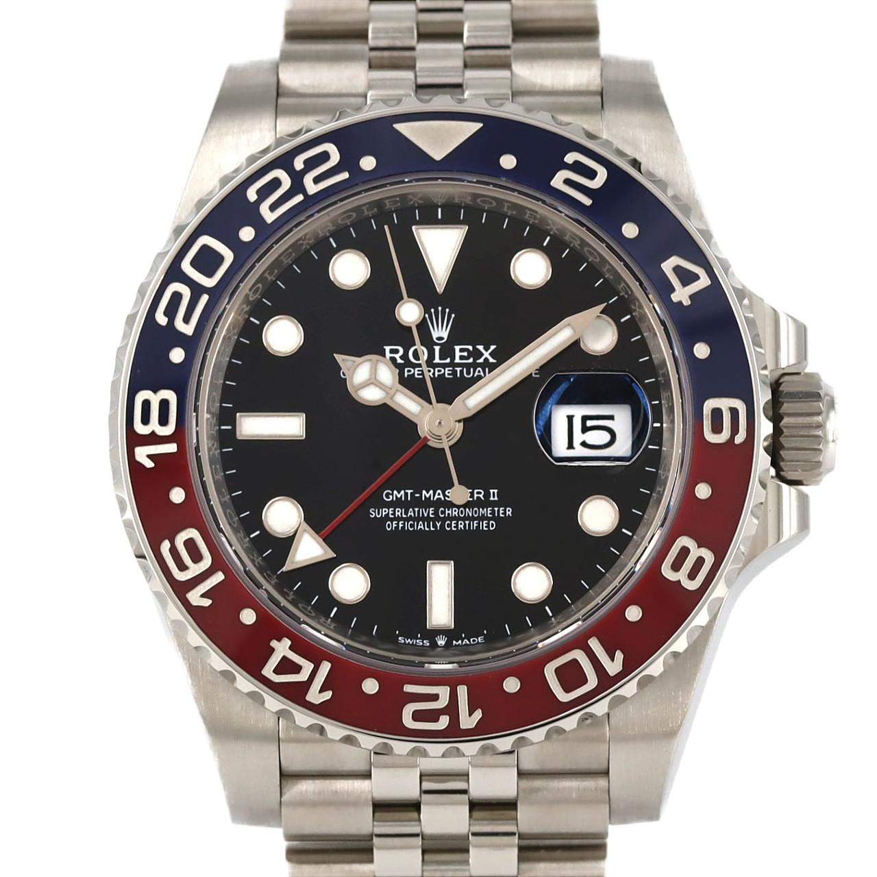 ロレックス GMTマスターⅡ 126710BLRO･5 SS 自動巻 ランダム番