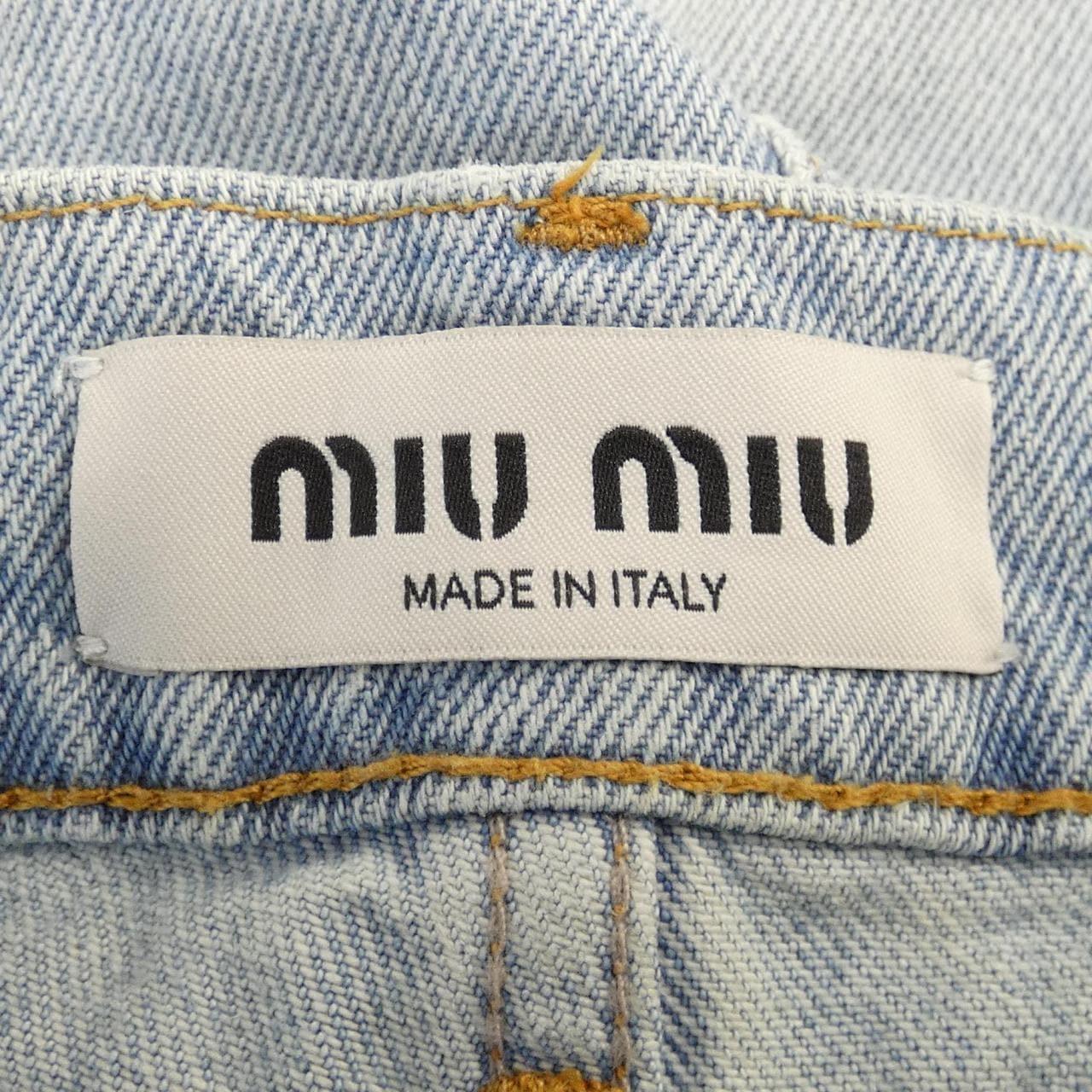 ミュウミュウ MIU MIU GWP438 11D8 ジーンズ