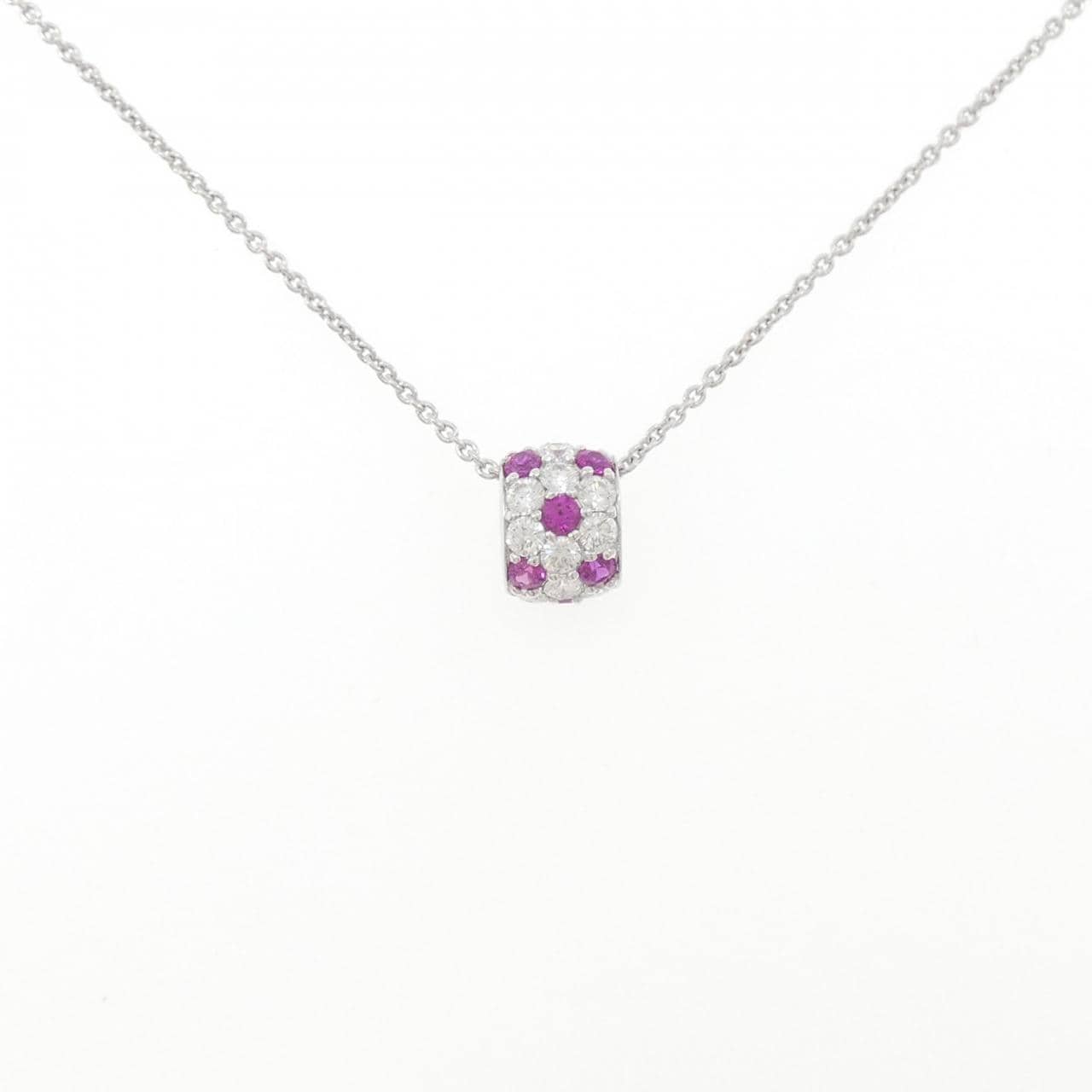 ミキモト ルビー ネックレス 0.37CT