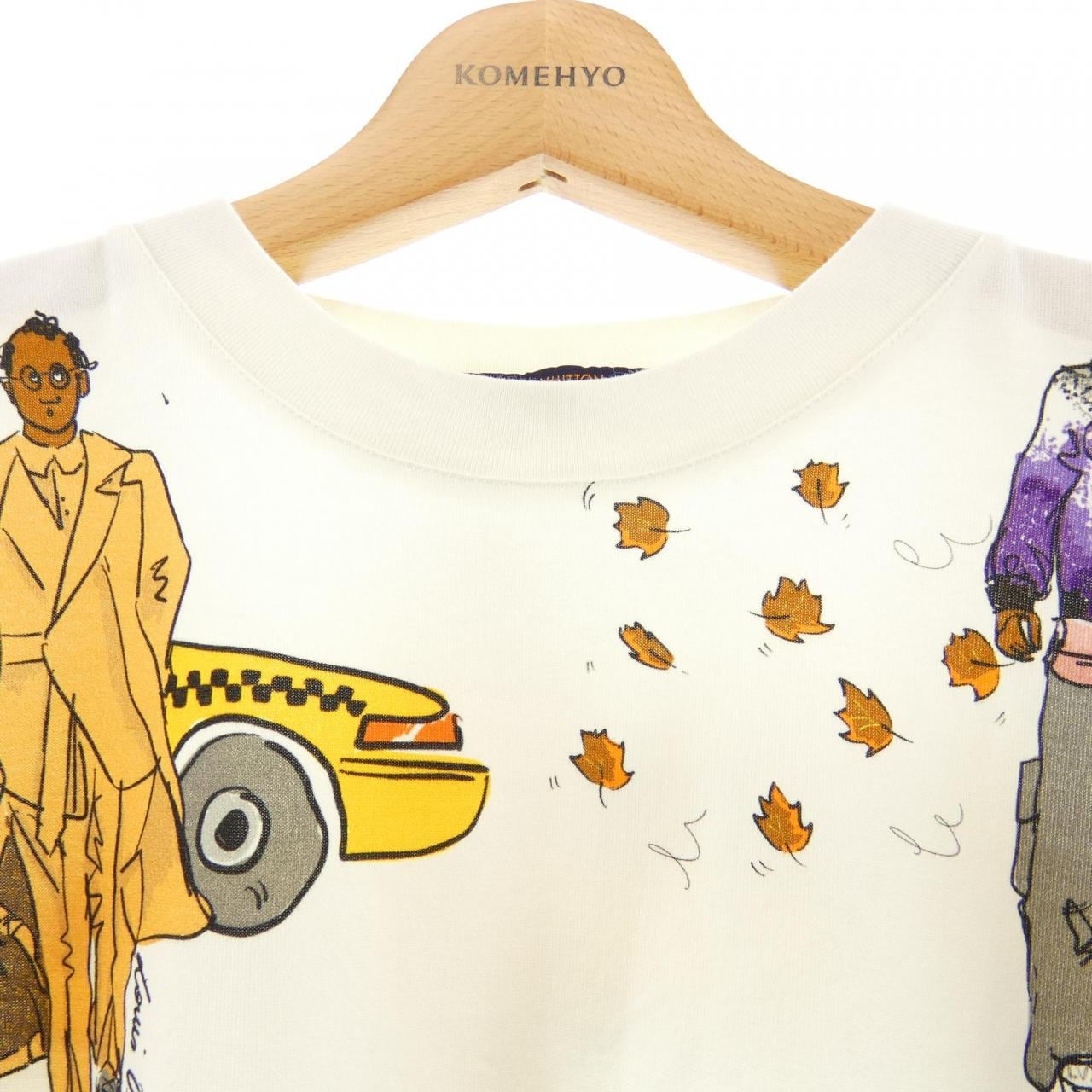 ルイヴィトン LOUIS VUITTON ニューウォーカーズプリント HHY91WNPG Tシャツ